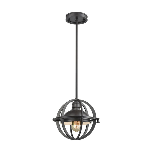 Aubridge 10'' Wide 1-Light Mini Pendant - Oil Rubbed Bronze