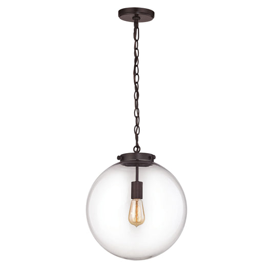 Gramercy 14'' Wide 1-Light Pendant - Oil Rubbed Bronze