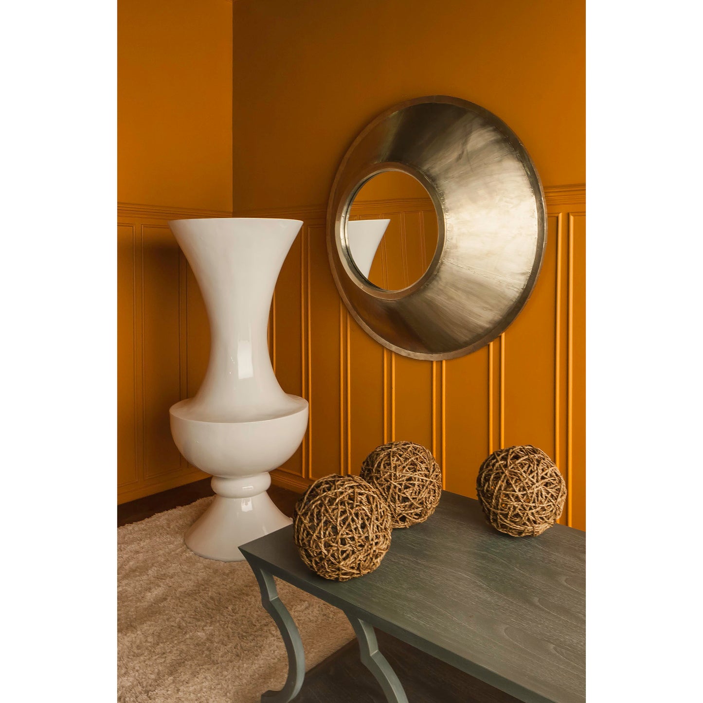 Wide Urn Vase