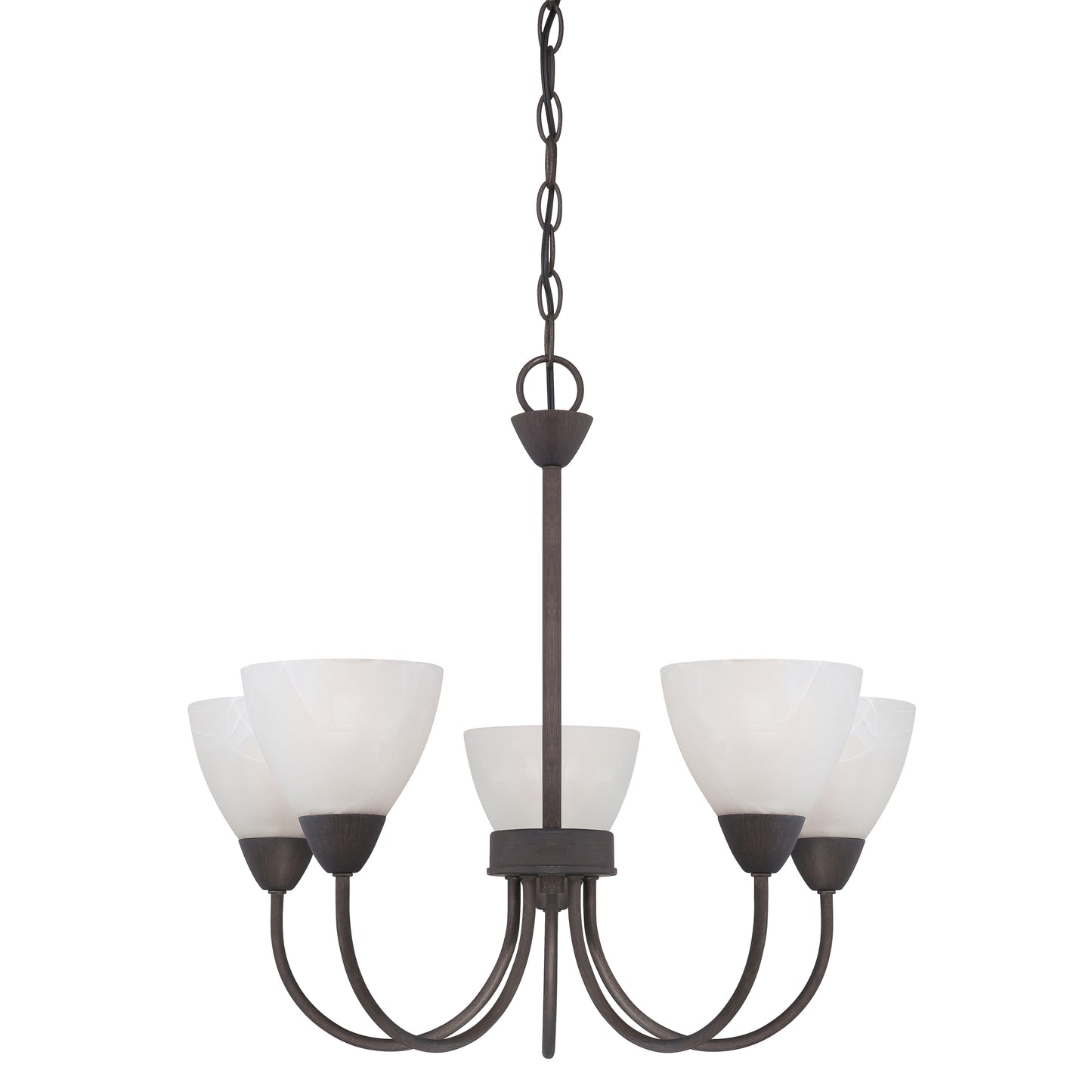 Tia 22.5'' Wide 5-Light Chandelier - Painted Bronze