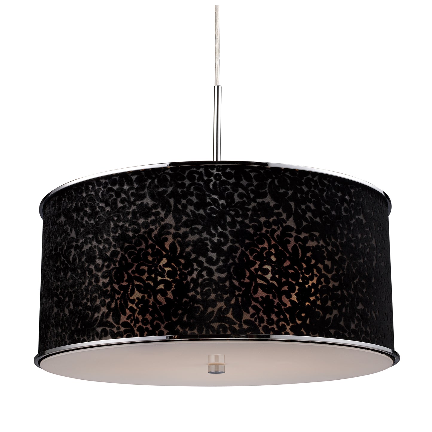Fabrique 21'' Wide 5-Light Chandelier - Polished Chrome