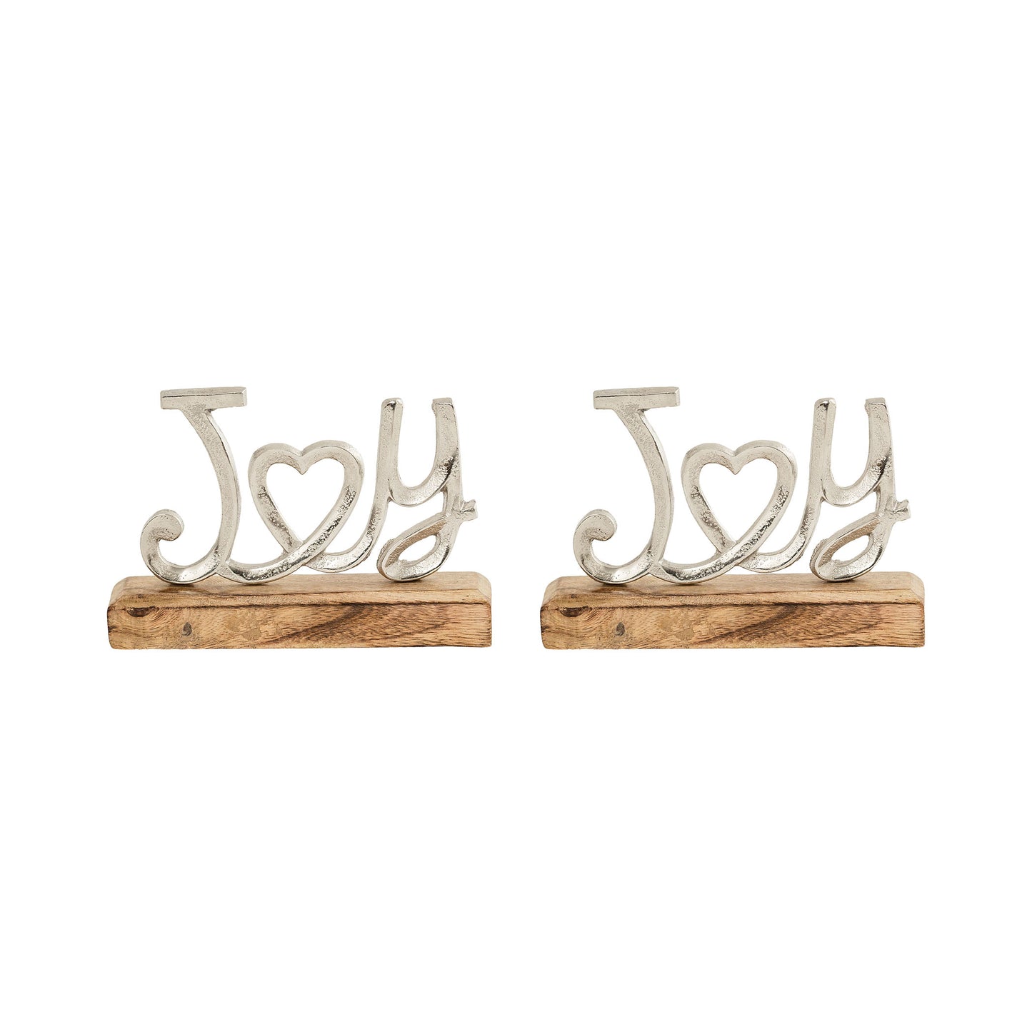 Joy Table Decor - Set of 2
