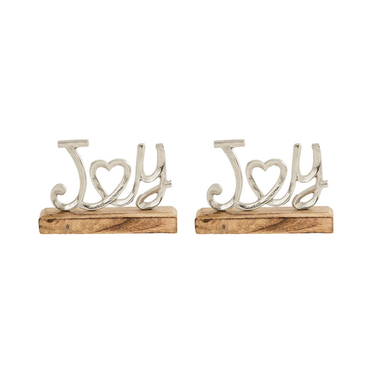 Joy Table Decor - Set of 2