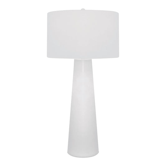 Obelisk 36'' High 1-Light Table Lamp - White