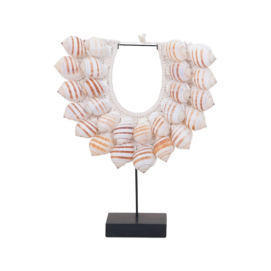Bonnet Shell Object - Natural
