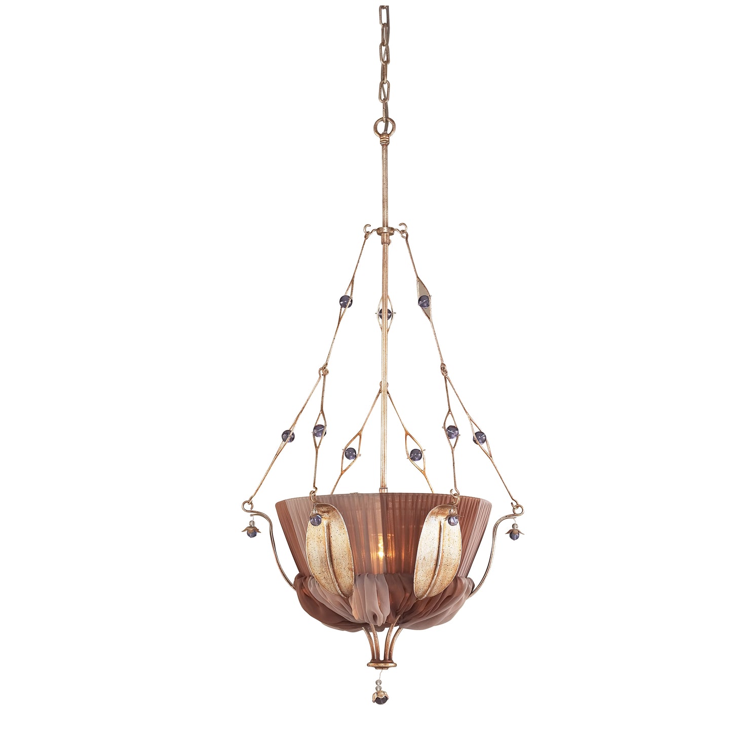 Olivissa 19'' Wide 1-Light Pendant - Bronzed Silver