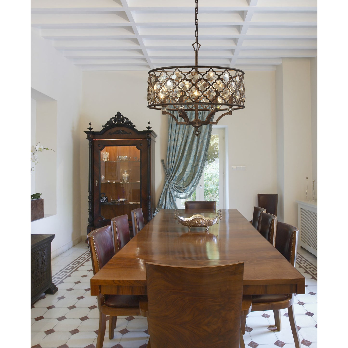Armand 24'' Wide 6-Light Chandelier - Weathered Bronze