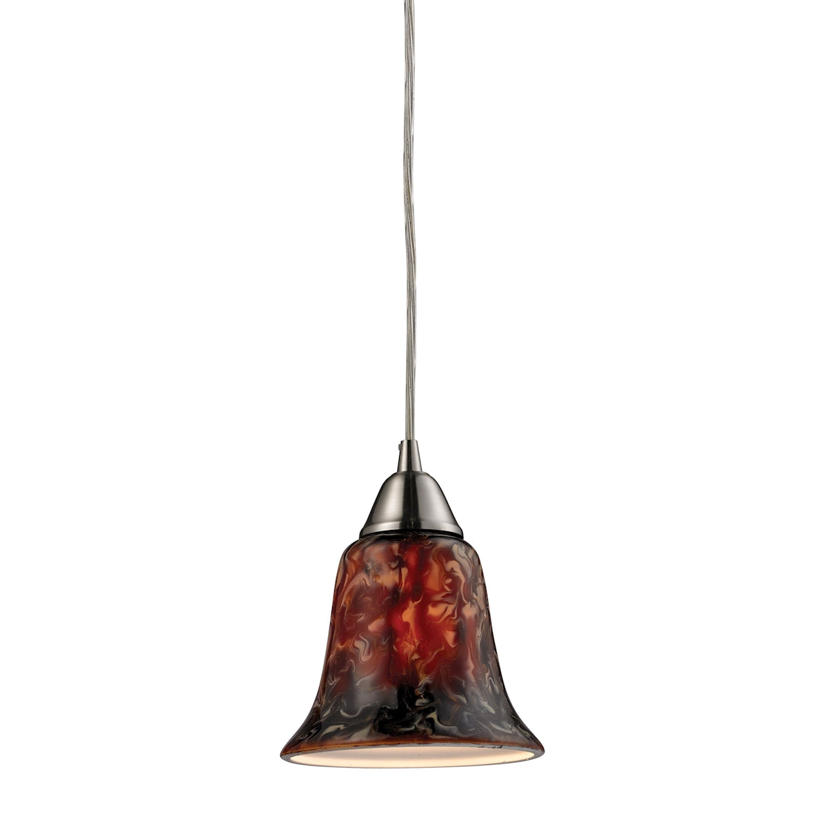 Confections 6'' Wide 1-Light Pendant - Fudge