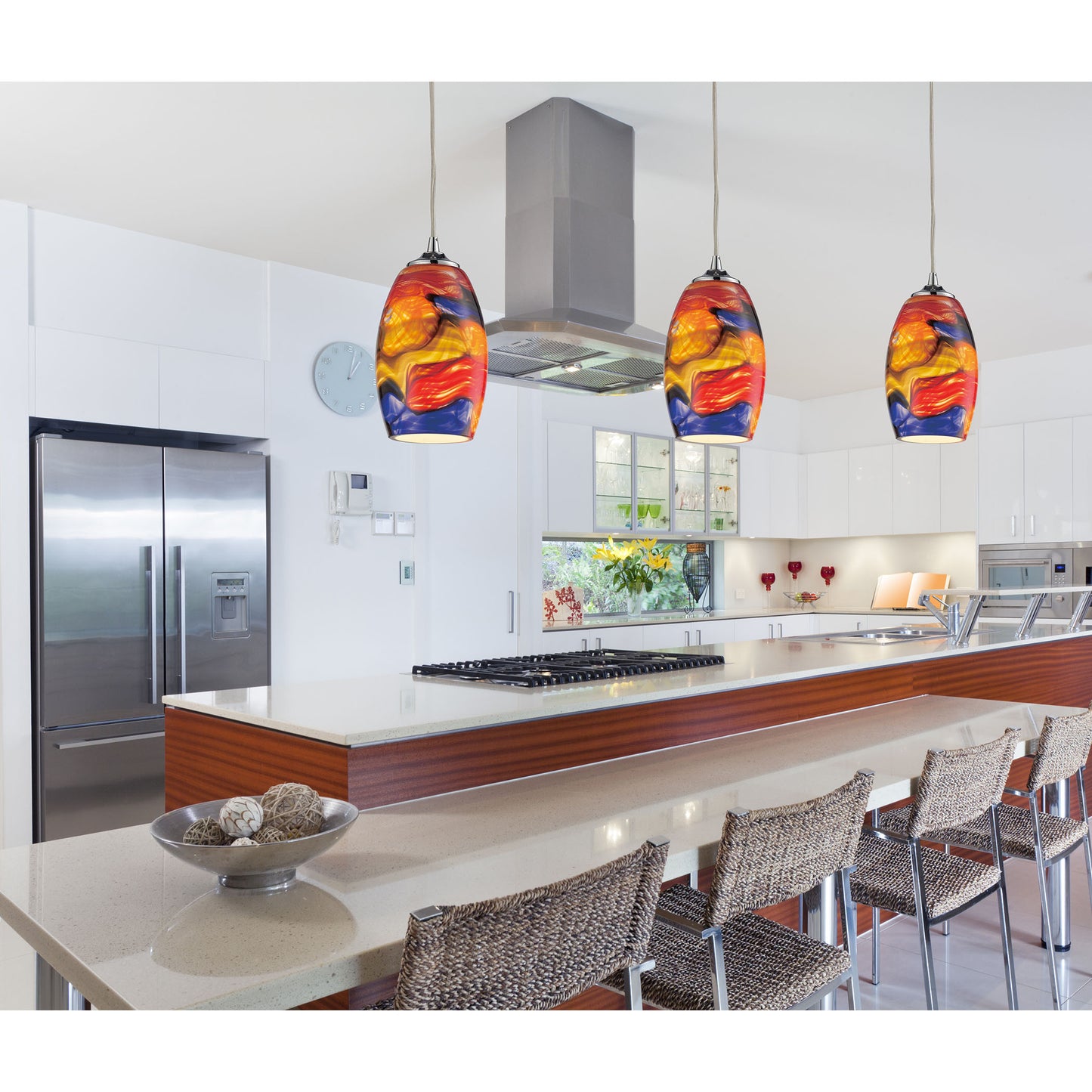 Surrealist 5'' Wide 1-Light Pendant - Polished Chrome