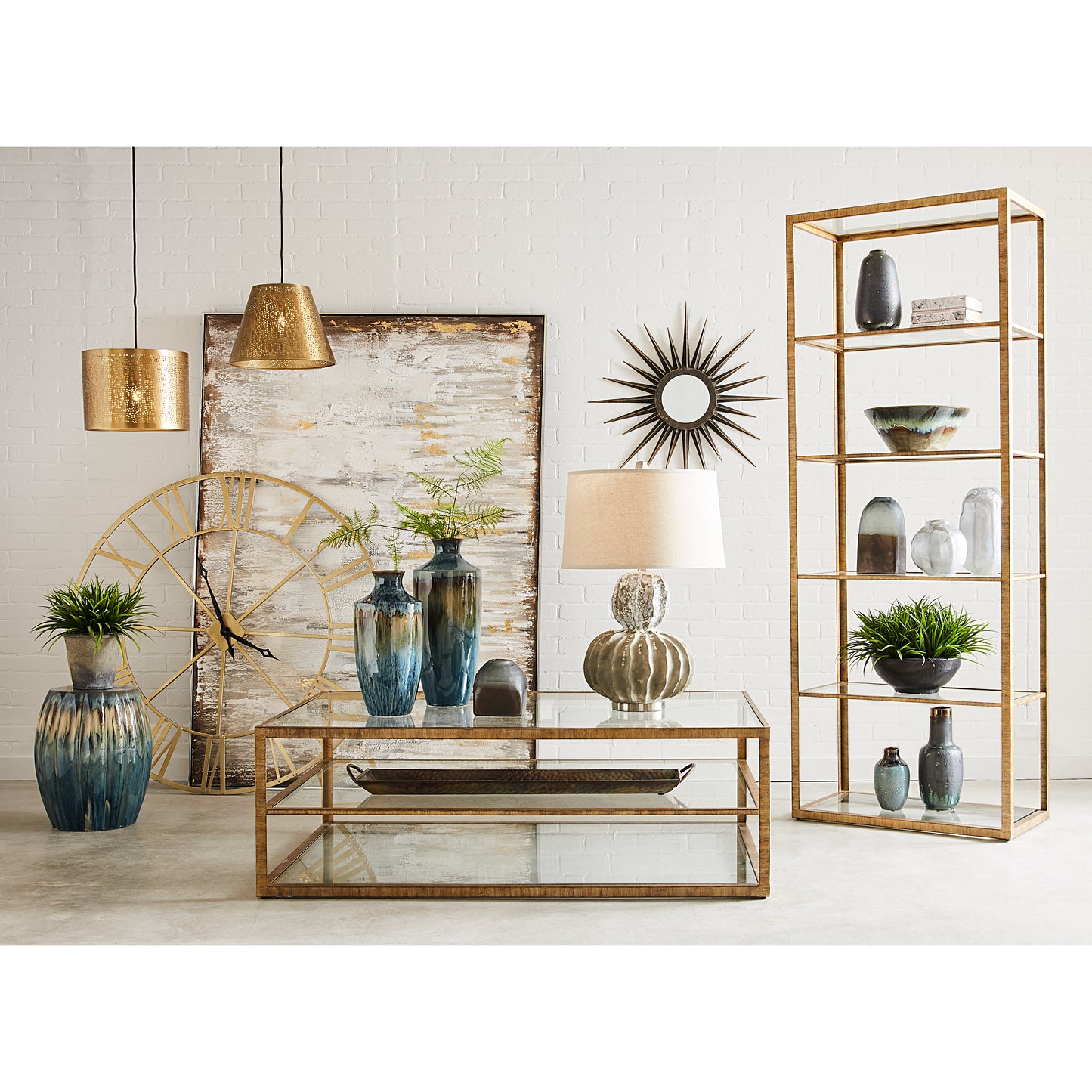 Bartlet Fields 29'' High 1-Light Table Lamp - White