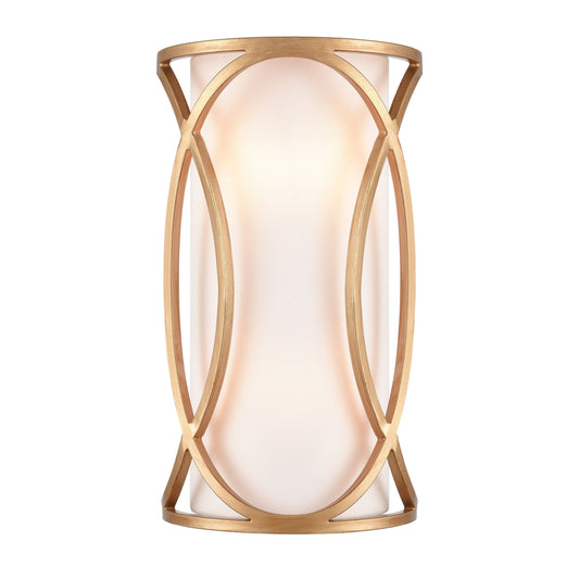 Ringlets 15'' High 2-Light Sconce - Matte Gold