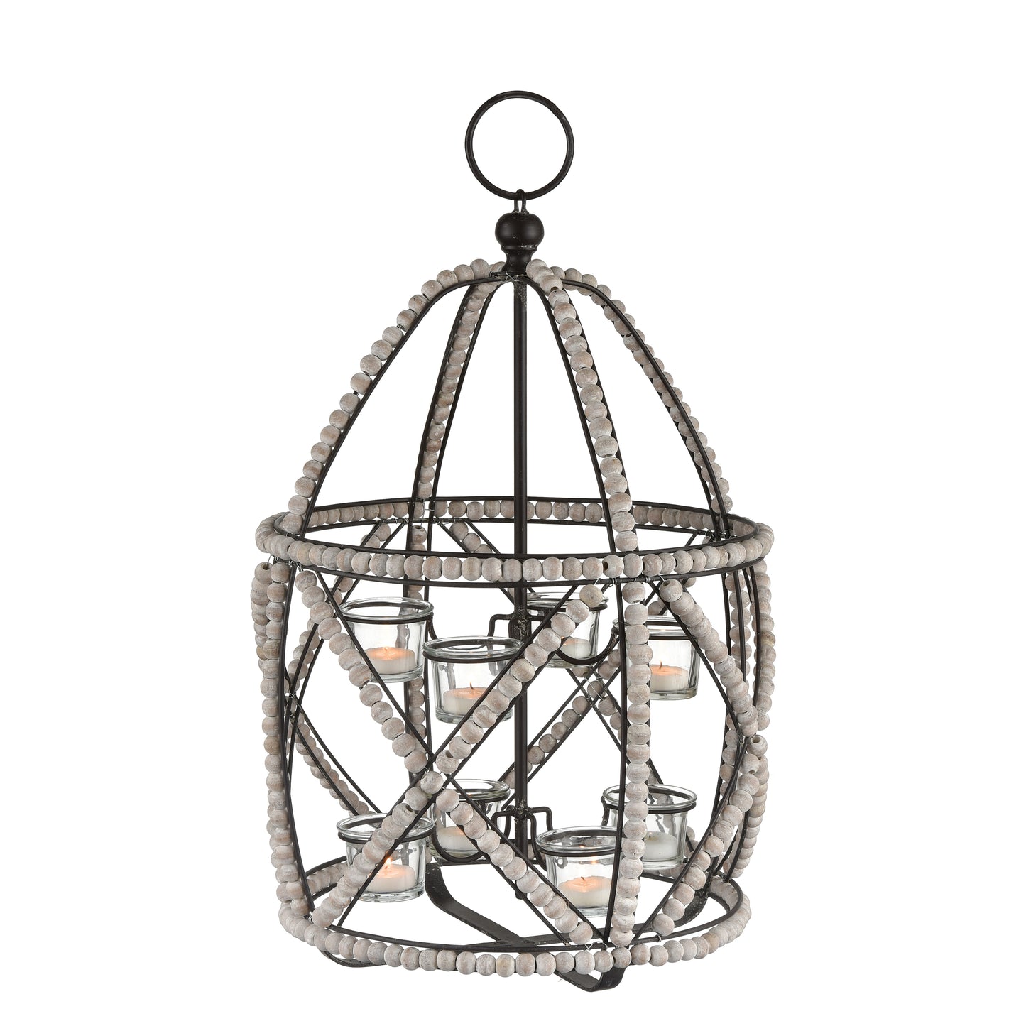 Riverrun Candleholder - Whitewash