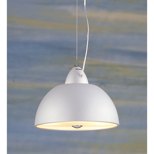 11'' Wide 2-Light Mini Pendant - Satin Nickel with Polished Accents