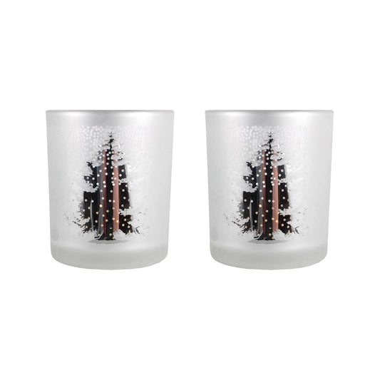 Tree Pillar Holder - Set of 2