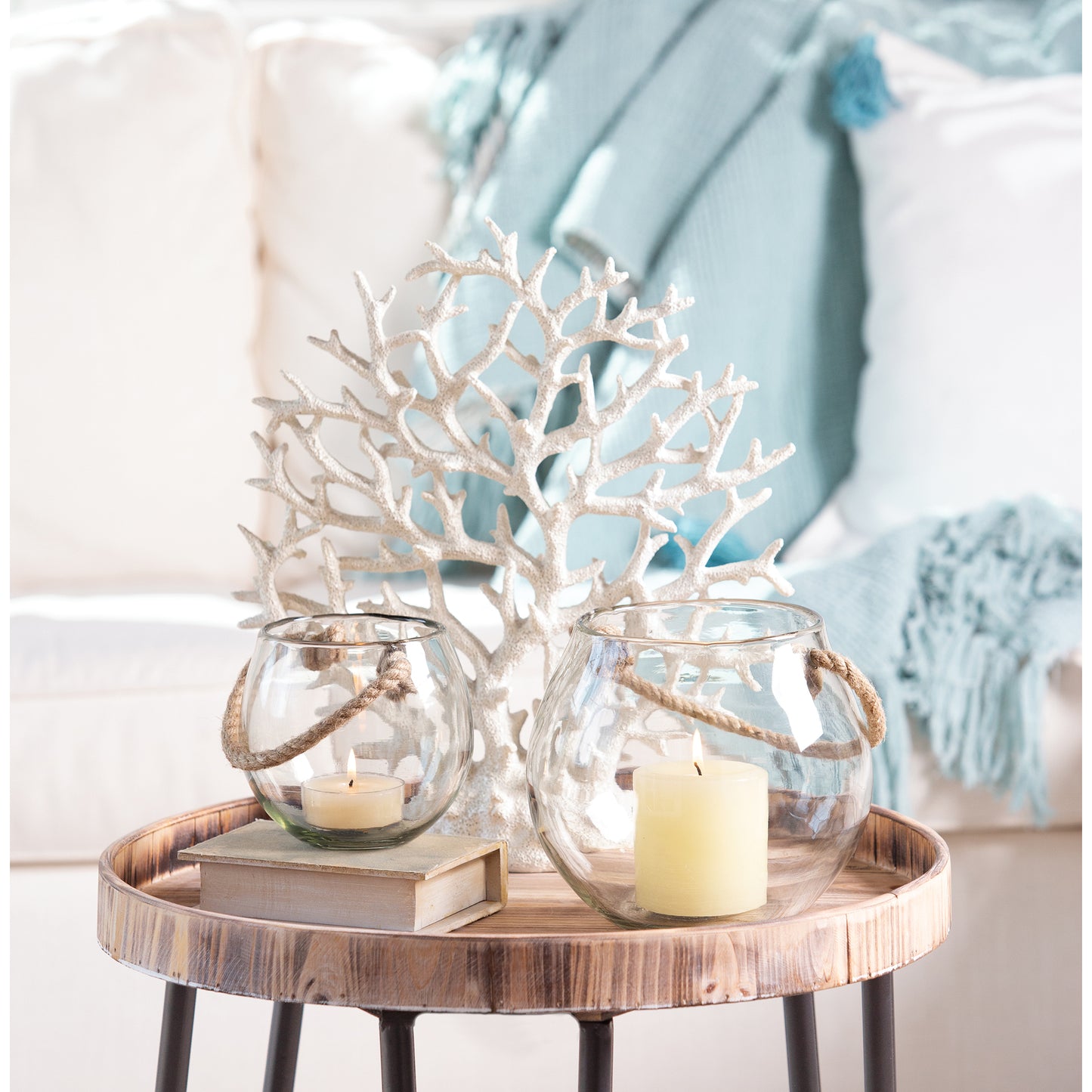 Rusa Candleholder - Set of 2 Clear