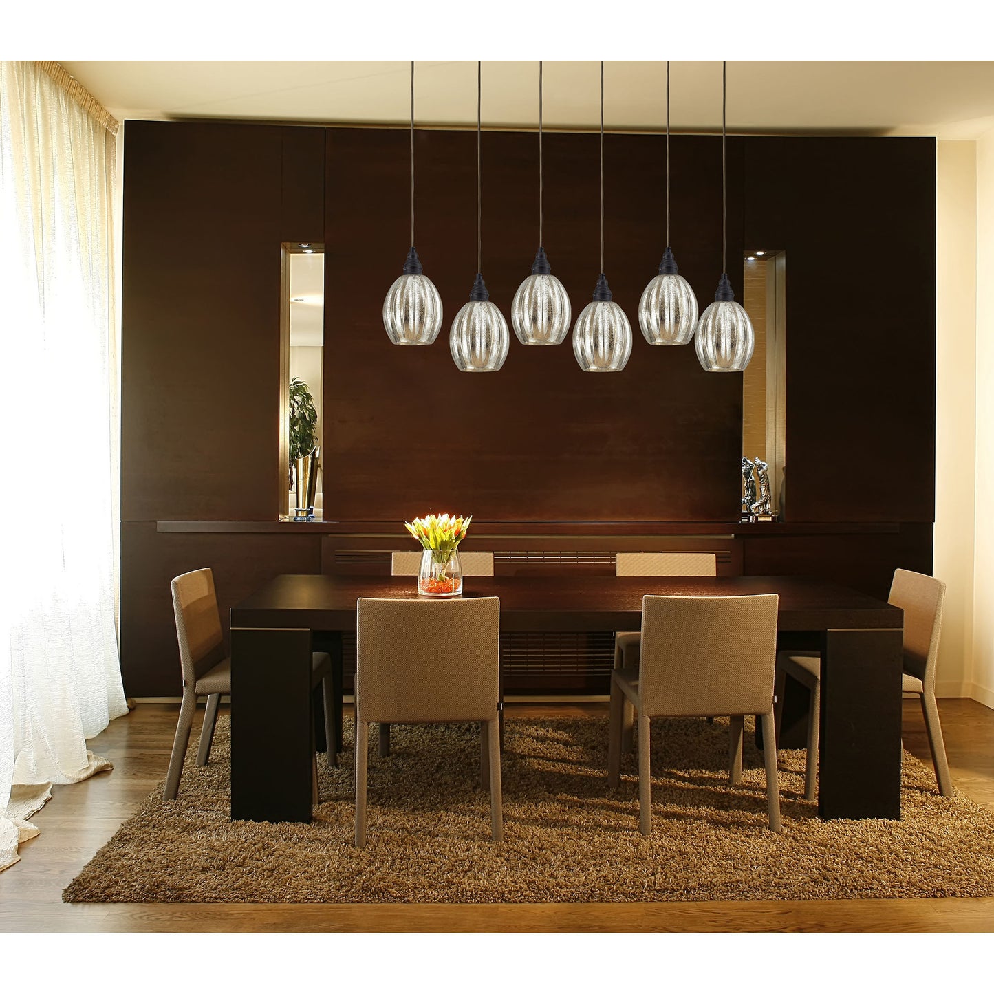 Danica 6'' Wide 1-Light Pendant - Oiled Bronze