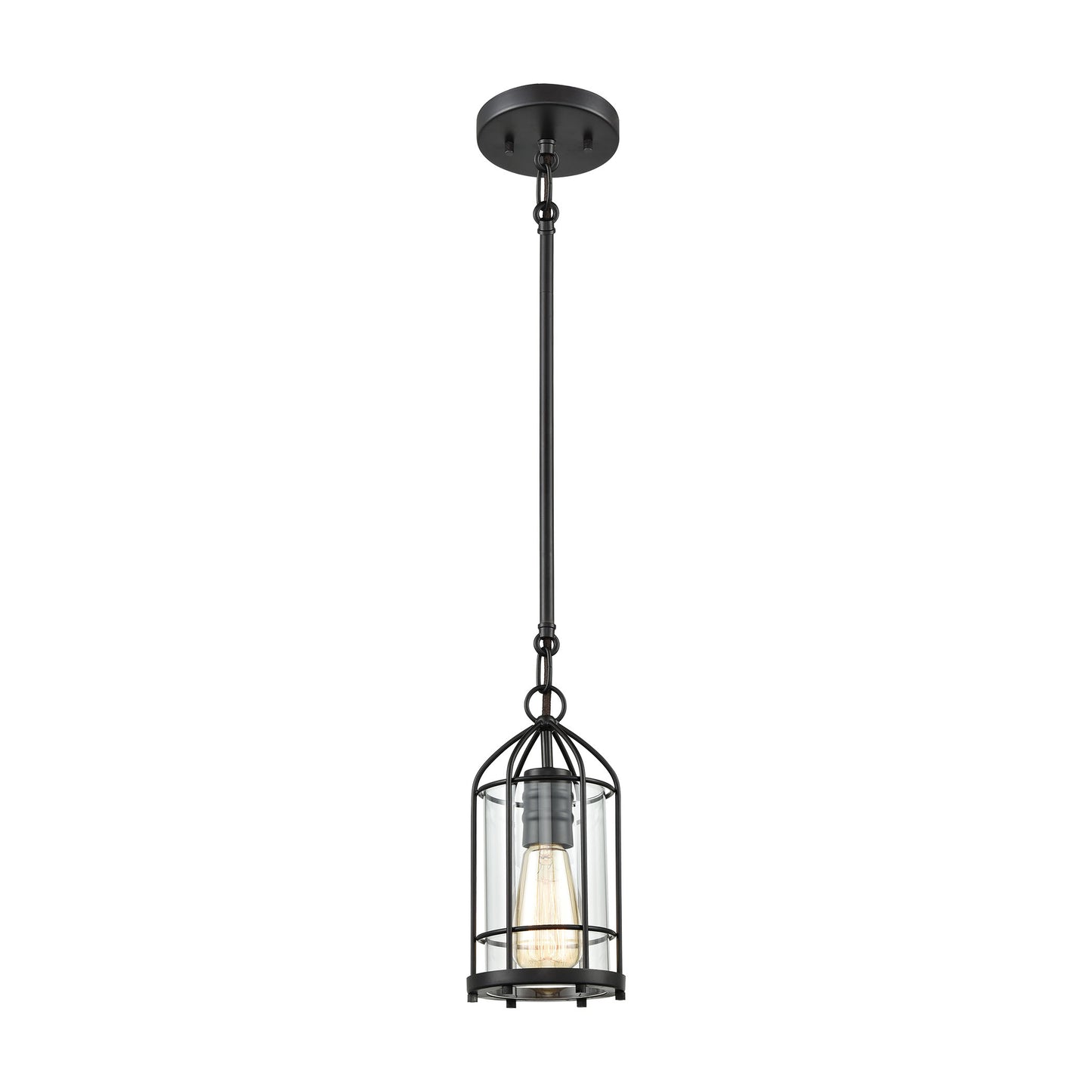 Southwick 5'' Wide 1-Light Mini Pendant - Oil Rubbed Bronze
