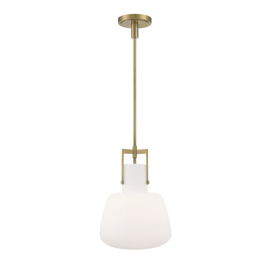 Izel 12'' Wide 1-Light Pendant - Antique Brass