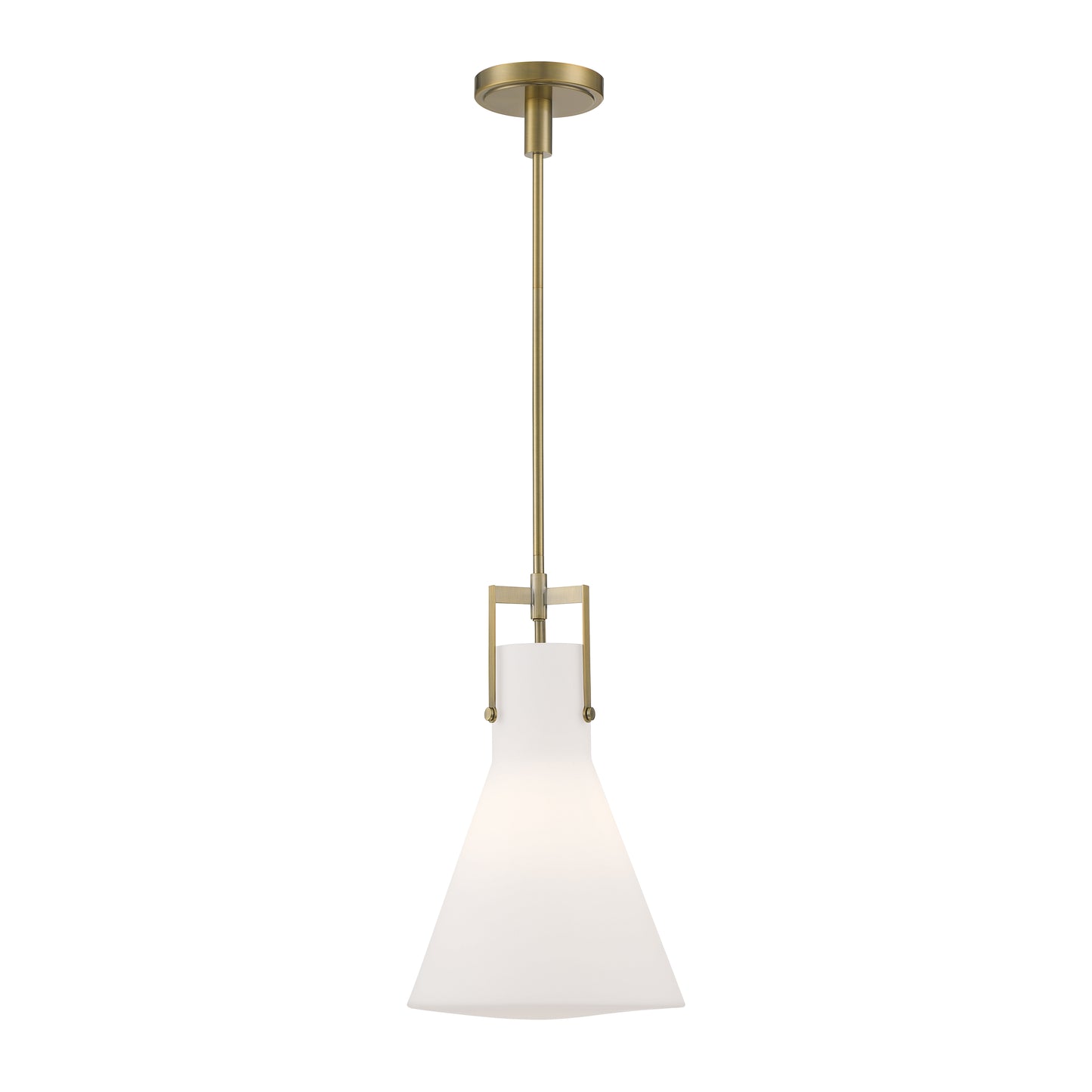 Izel 12'' Wide 1-Light Pendant - Antique Brass