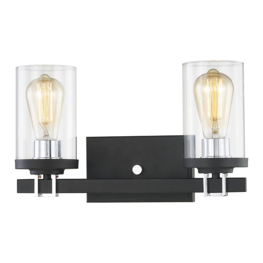 Holdfast 15'' Wide 2-Light Vanity Light - Charcoal