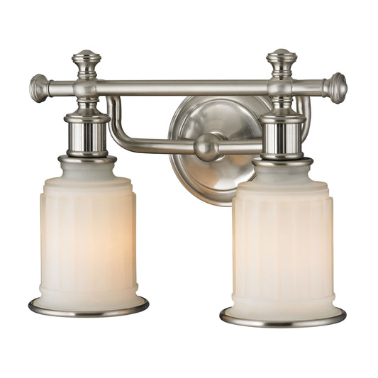Acadia 13'' Wide 2-Light Vanity Light - Brushed Nickel