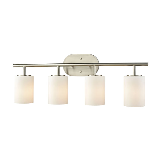 Pemlico 28'' Wide 4-Light Vanity Light - Satin Nickel