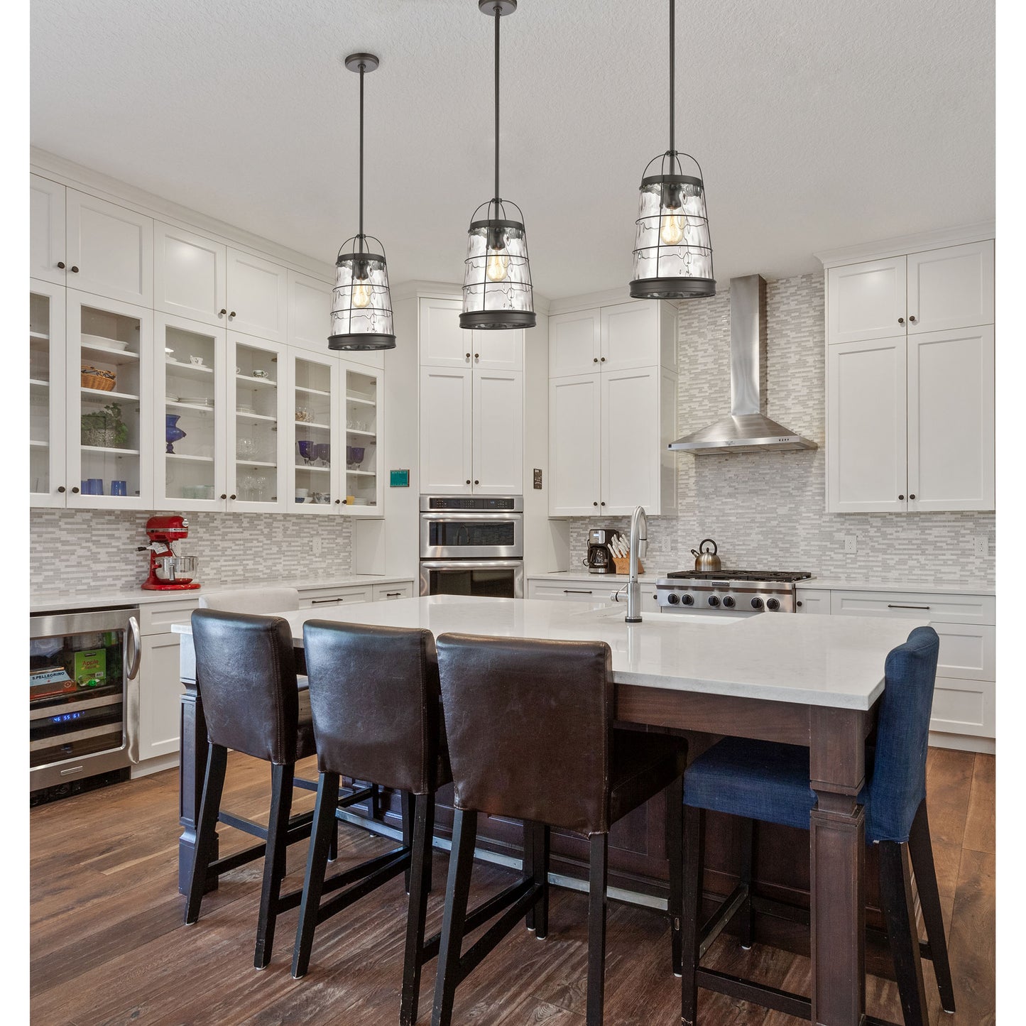 Azaria 9'' Wide 1-Light Mini Pendant - Oil Rubbed Bronze