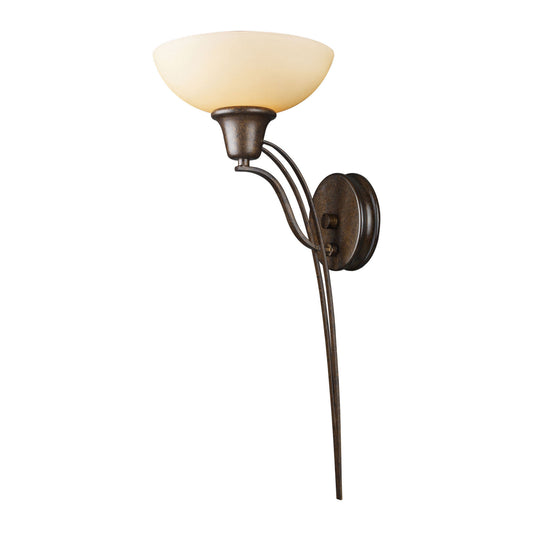 Landmark 22'' High 1-Light Sconce - Brown