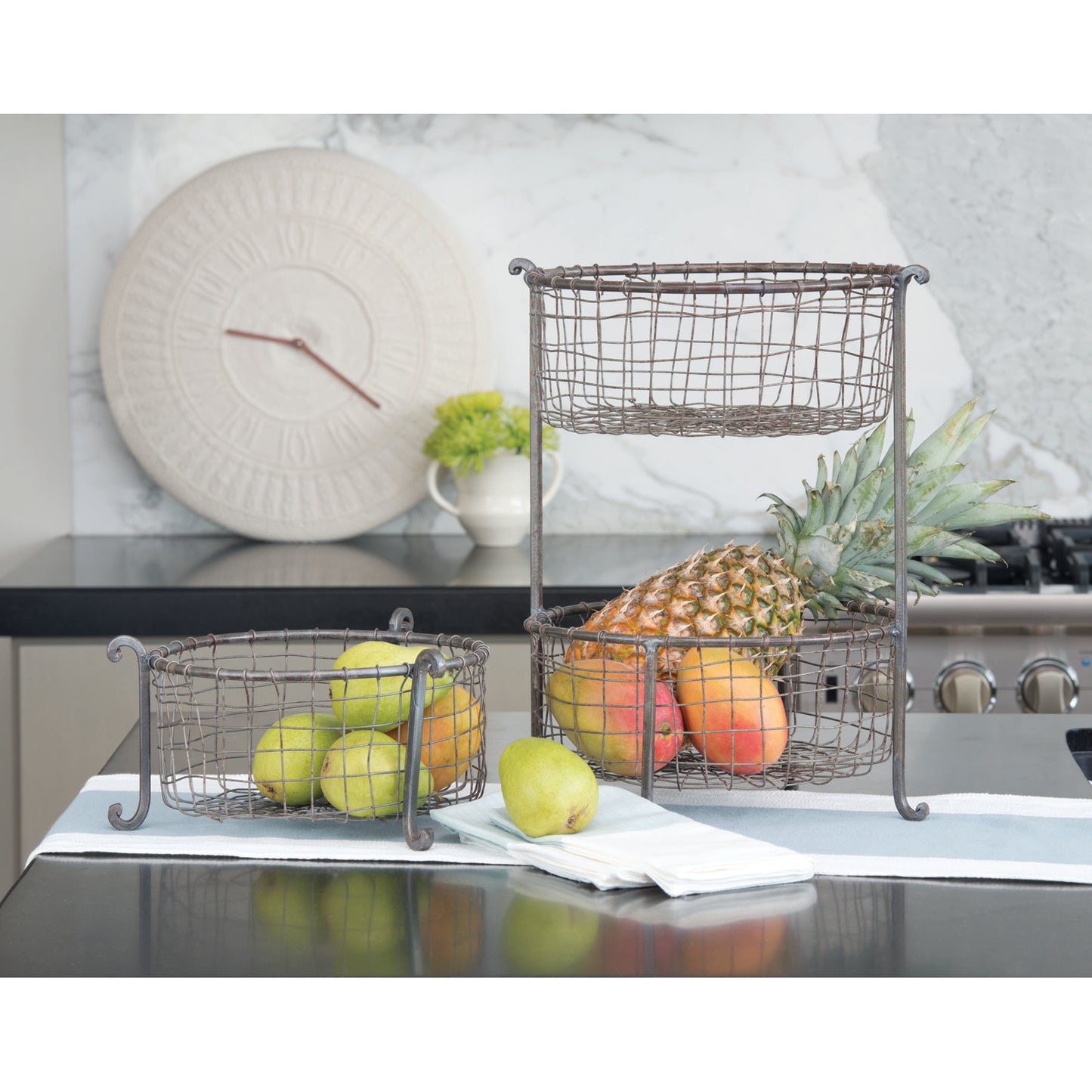 Rockwell Double Utility Basket