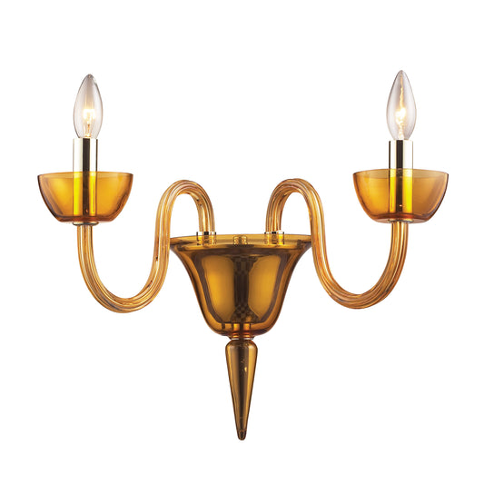 Vidriana 16'' High 2-Light Sconce - Polished Chrome
