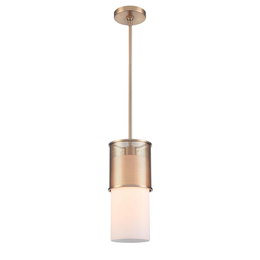 Esteem 6'' Wide 1-Light Mini Pendant - Aged Brass