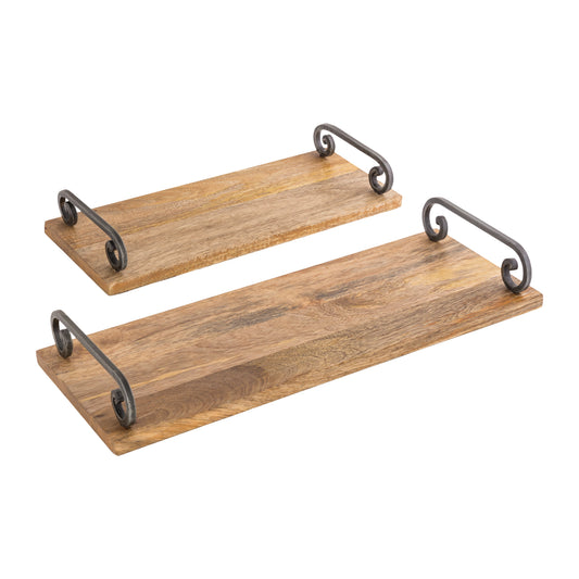 Highland Tray - Set of 2 Natural