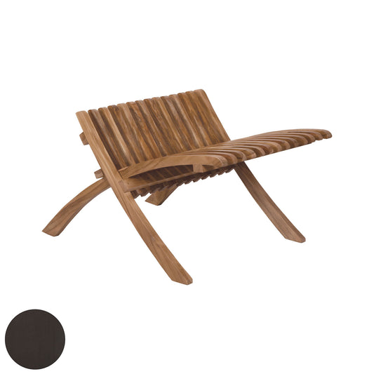 Outdoor Folding Footrest - Teak