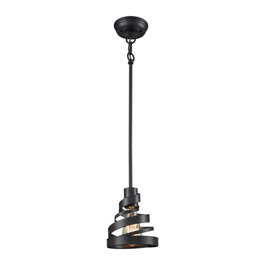Zabrina 7'' Wide 1-Light Mini Pendant - Oil Rubbed Bronze - Includes Adapter Kit