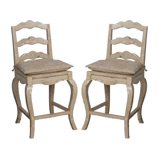 French Provencal Counter Stool