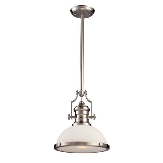Chadwick 13'' Wide 1-Light Pendant - Satin Nickel