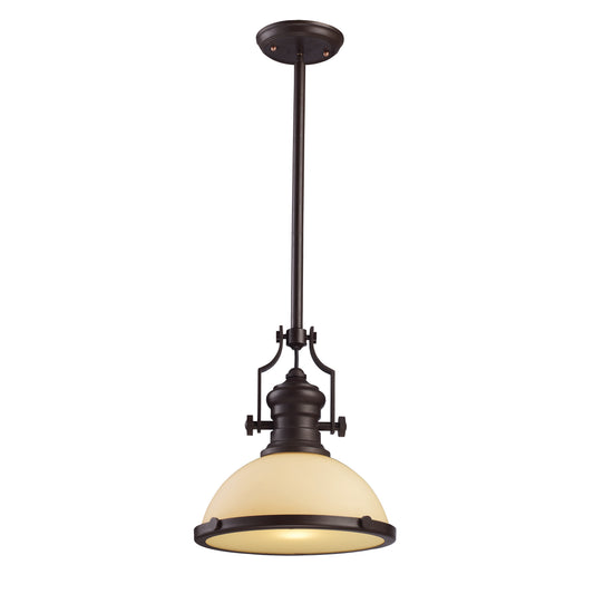 Chadwick 13'' Wide 1-Light Pendant - Oiled Bronze