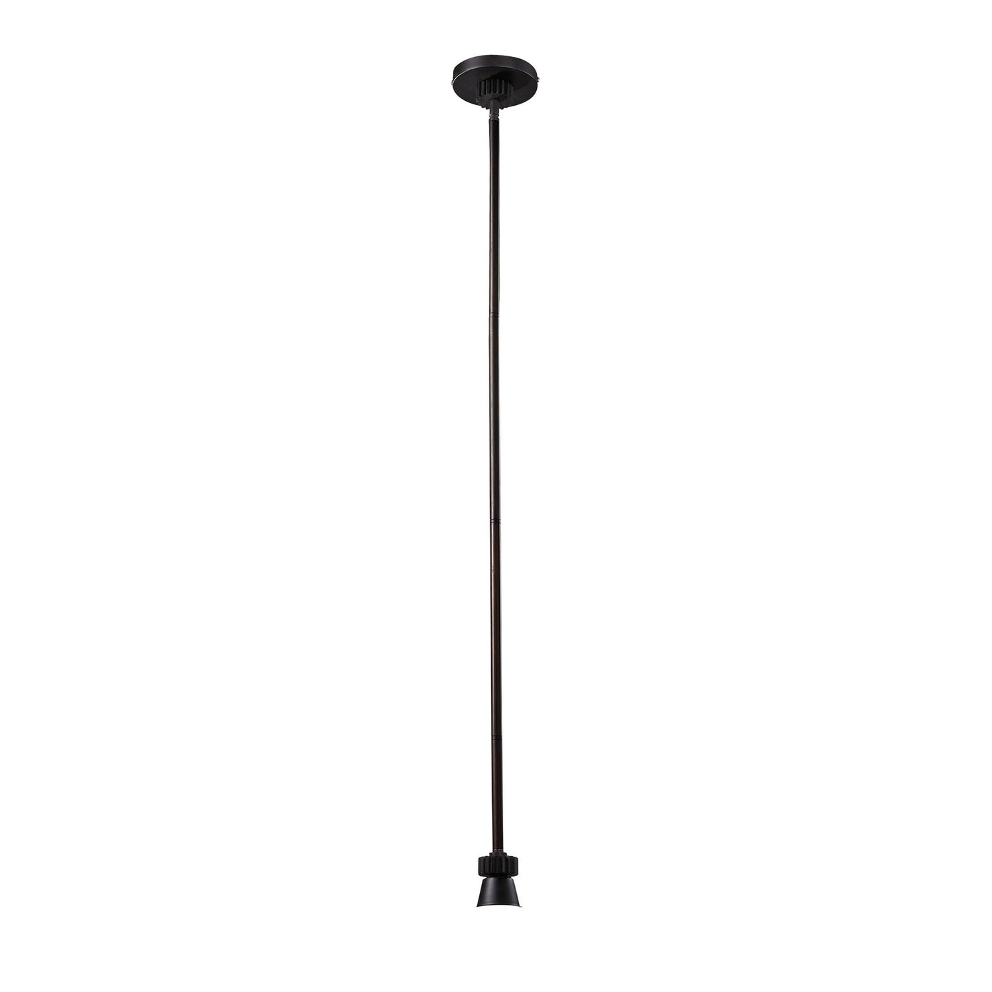 Boulton 1-Light Pendant - Oiled Bronze - NO GLASS