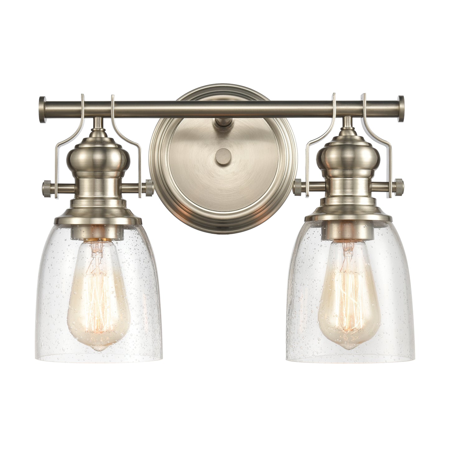 Chadwick 14'' Wide 2-Light Vanity Light - Satin Nickel