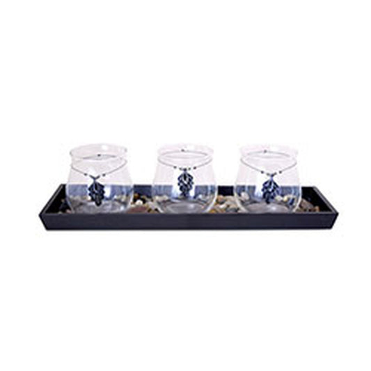 Bolero Candleholder - Espresso