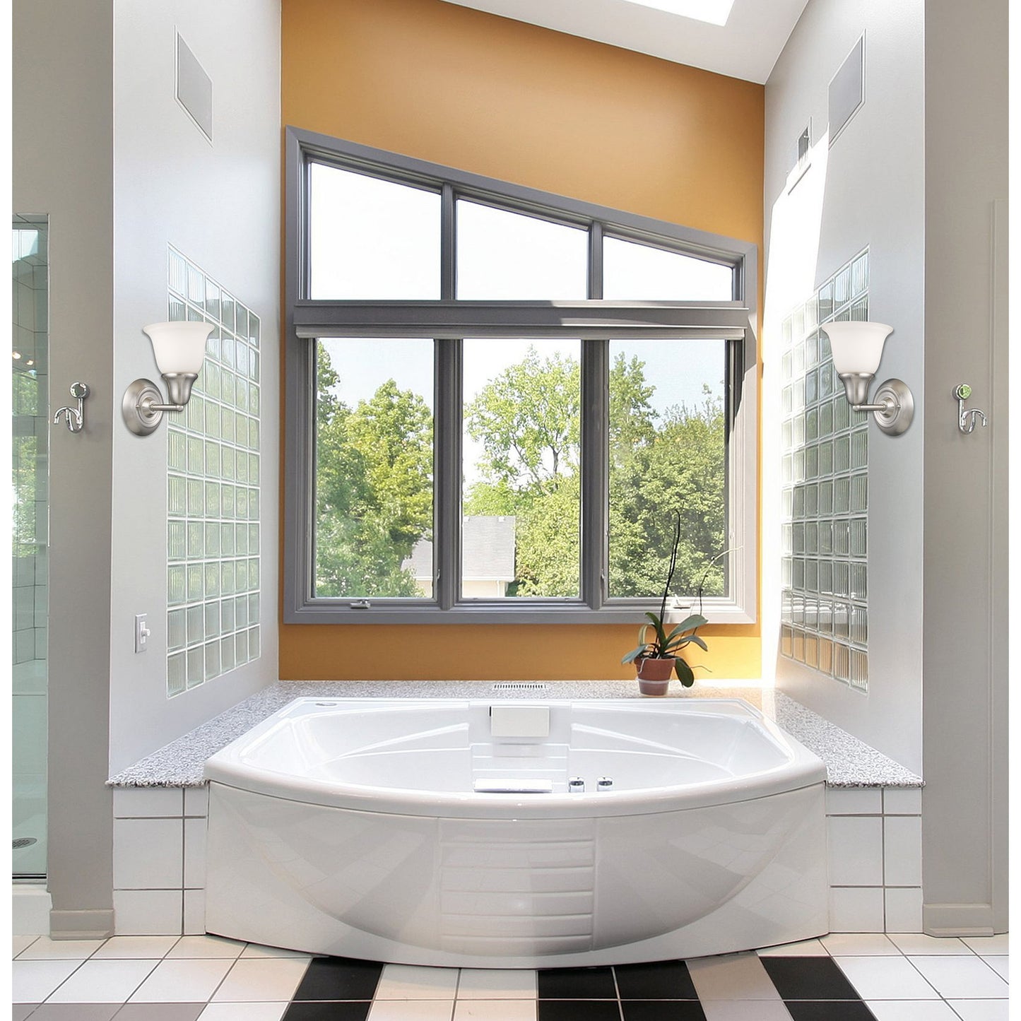 Berwick 7'' Wide 1-Light Vanity Light - Brushed Nickel