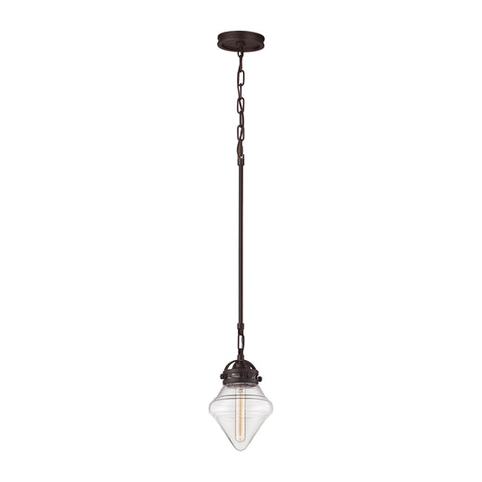 Gramercy 7'' Wide 1-Light Mini Pendant - Oil Rubbed Bronze