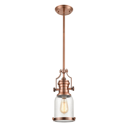 Chadwick 8'' Wide 1-Light Mini Pendant - Copper