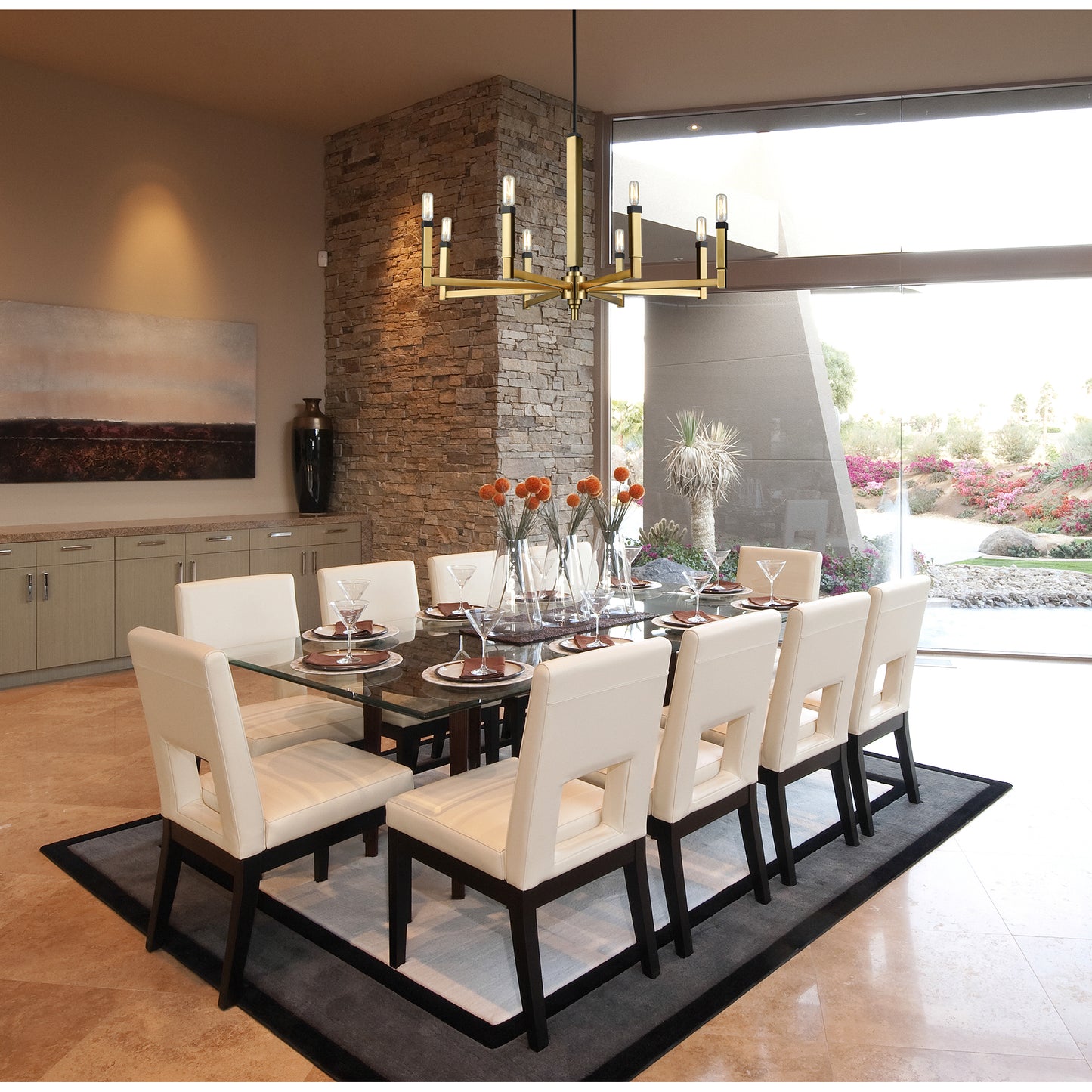 Mandeville 31'' Wide 8-Light Chandelier - Oil Rubbed Bronze