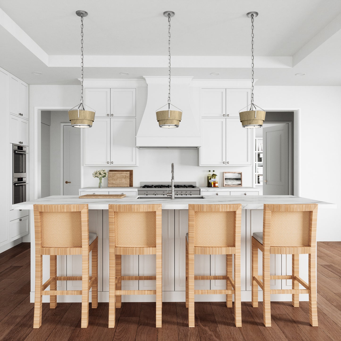 Marin 10.5'' Wide 1-Light Pendant - Polished Nickel