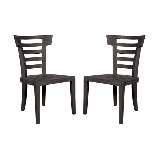 Teak Patio Outdoor Morning Chair - Set of 2