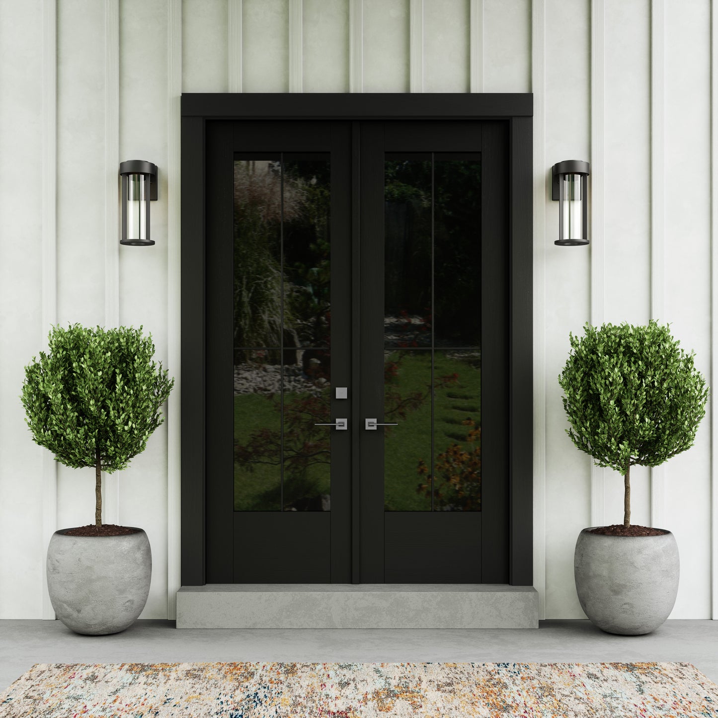 Brillis 13.75'' High 1-Light Outdoor Sconce - Matte Black