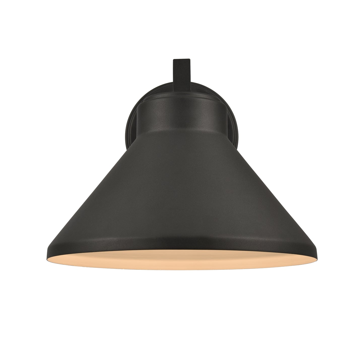 Thane 10'' High 1-Light Outdoor Sconce - Textured Black