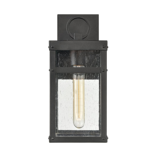 Dalton 13'' High 1-Light Outdoor Sconce - Textured Black