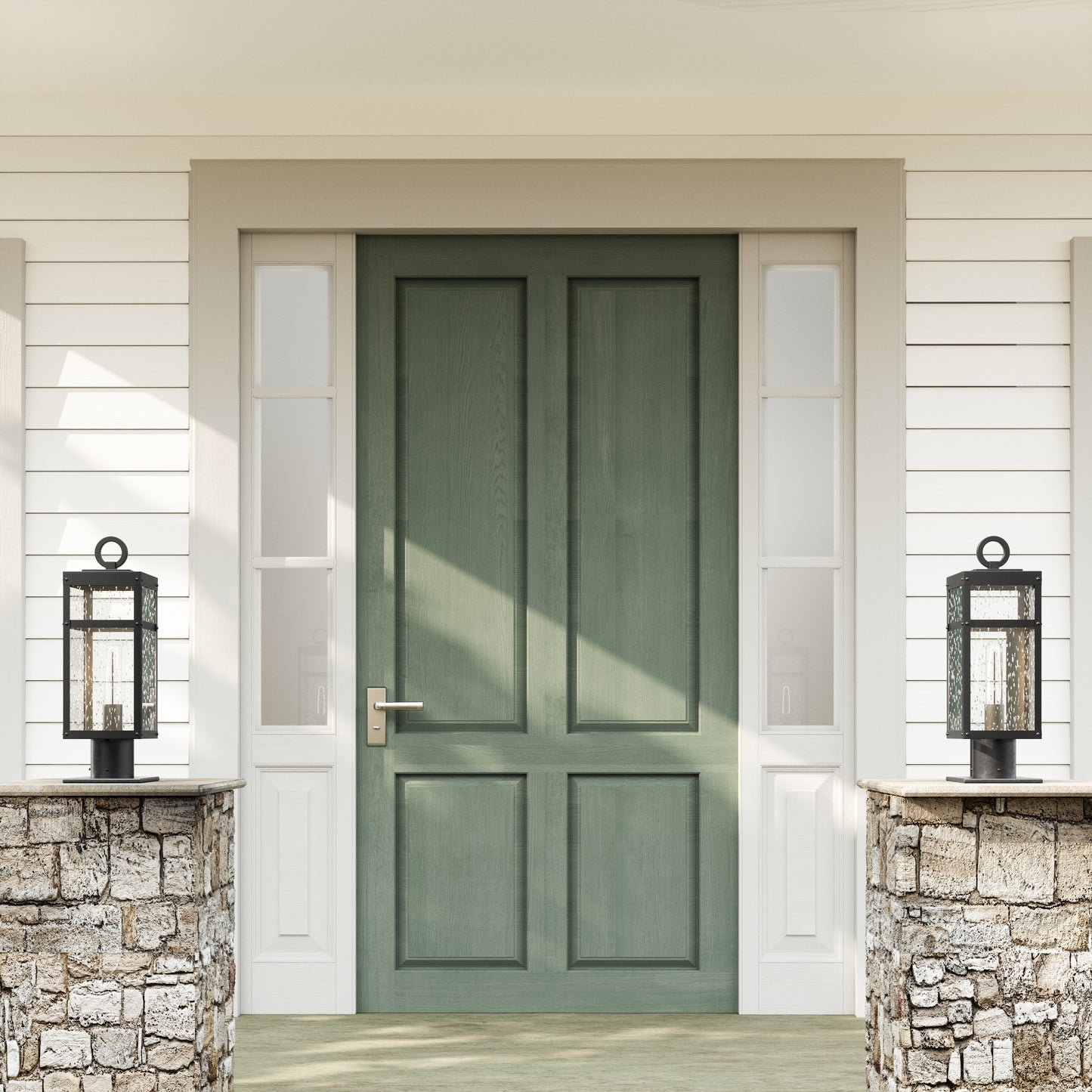 Dalton 20'' High 1-Light Outdoor Post Light - Textured Black